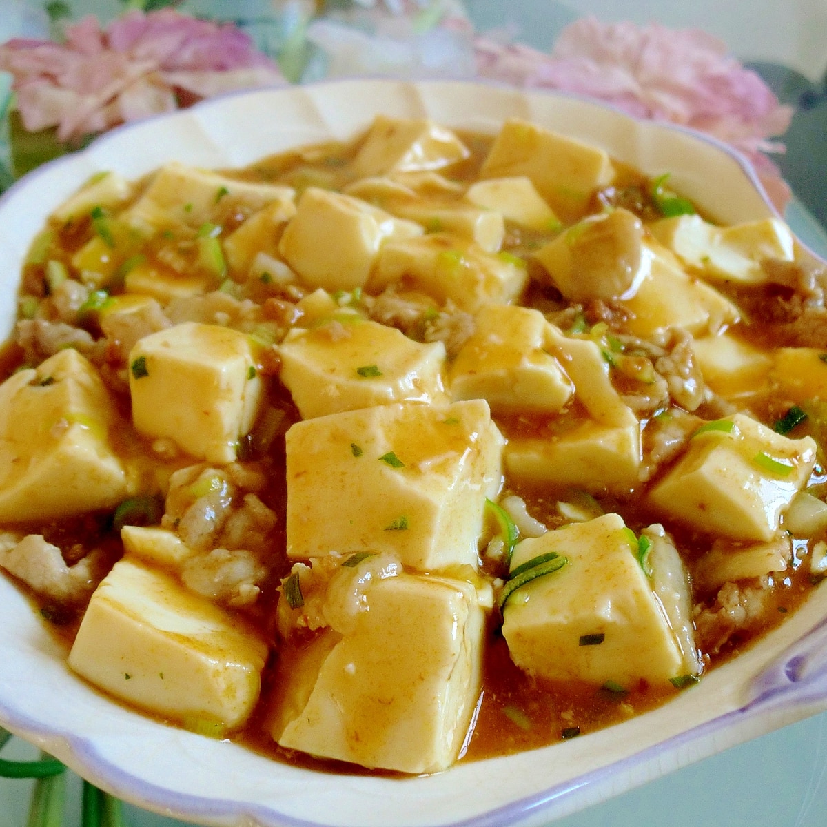 市販の元をアレンジで美味しく 麻婆豆腐 レシピ 作り方 By Mizuhottyoi 楽天レシピ
